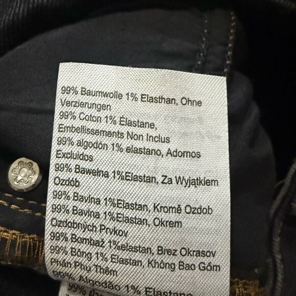 Cotton On black stretch bootleg jeans size 4 - Picture 4 of 4